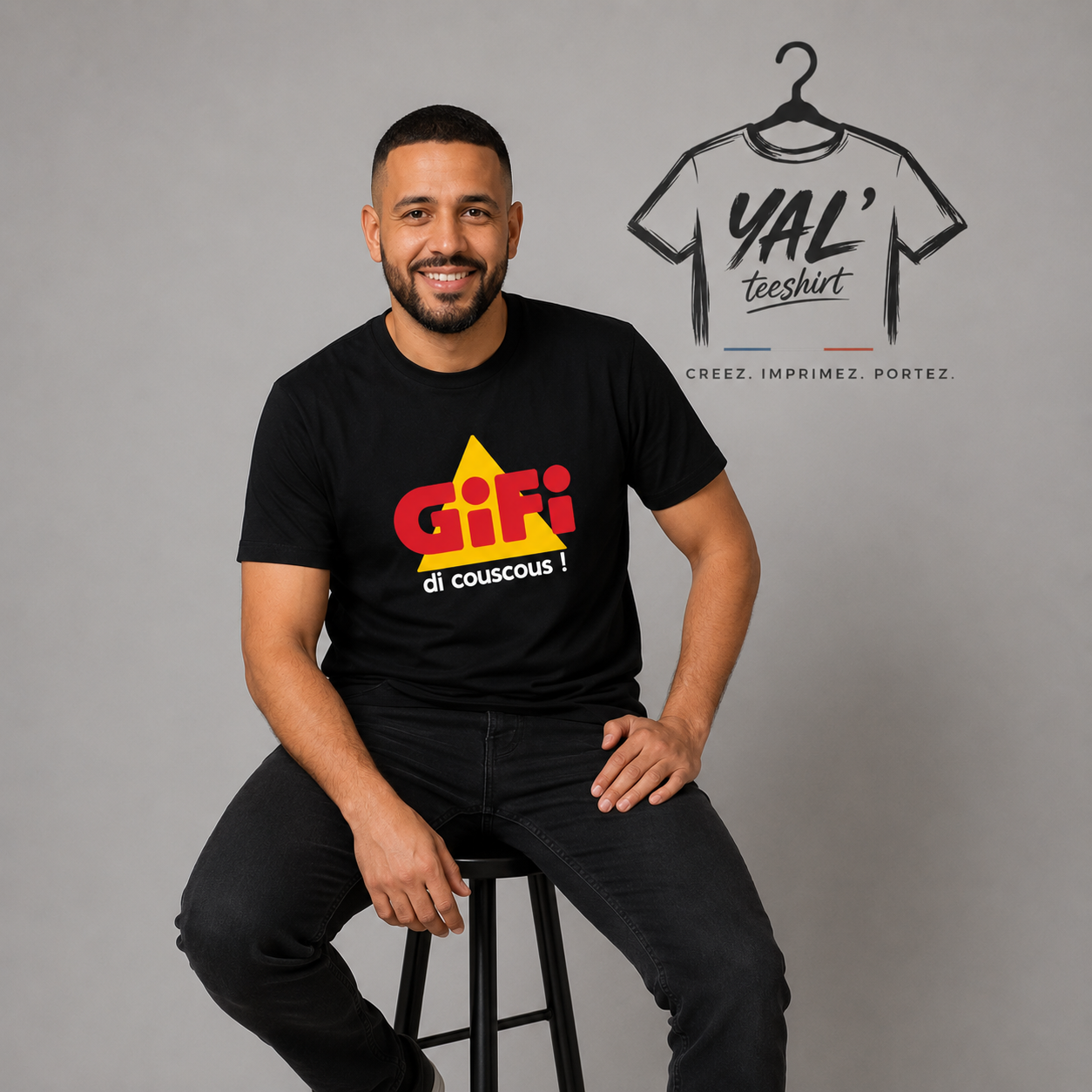 T-shirt GIFI di couscous ! -GIFI des idées de génie !