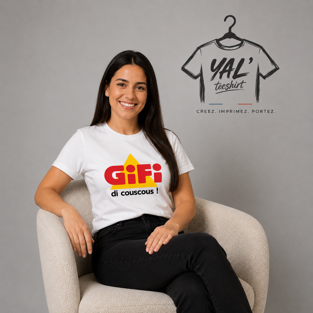 T-shirt GIFI di couscous ! -GIFI des idées de génie !
