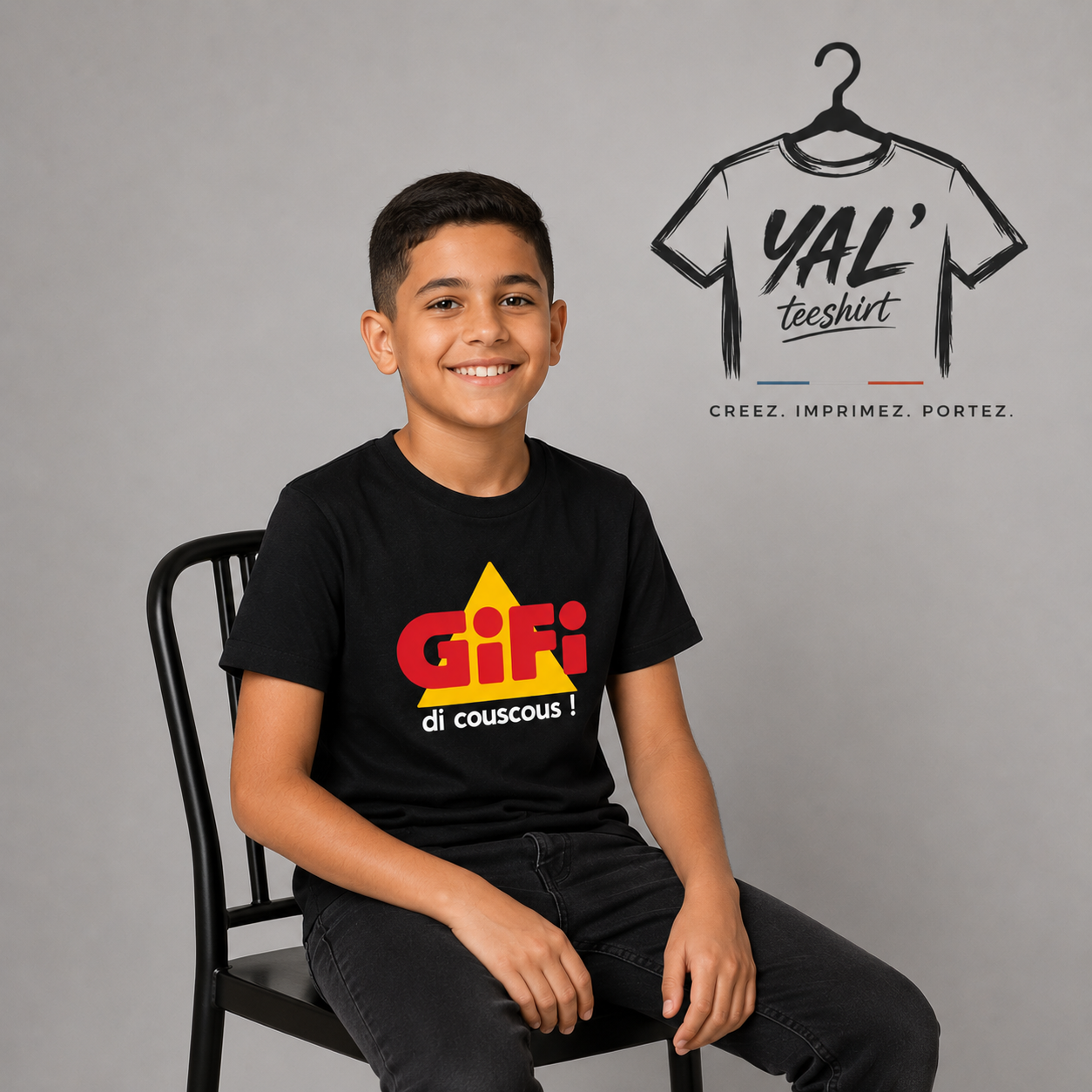 T-shirt GIFI di couscous ! -GIFI des idées de génie !
