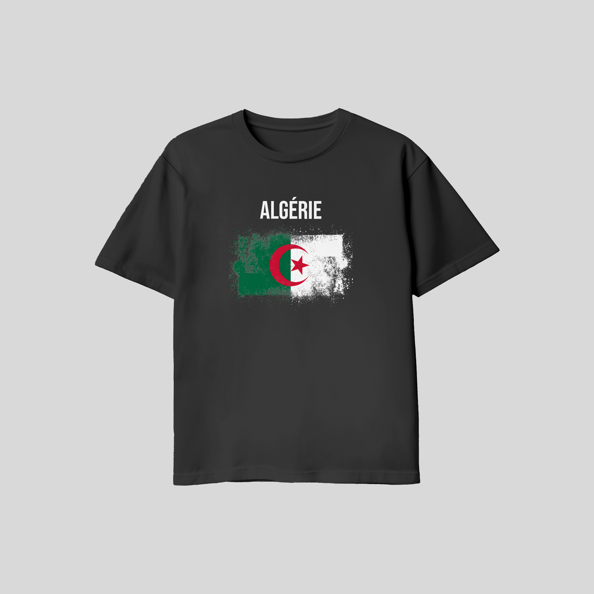 T-shirt drapeau Algérie