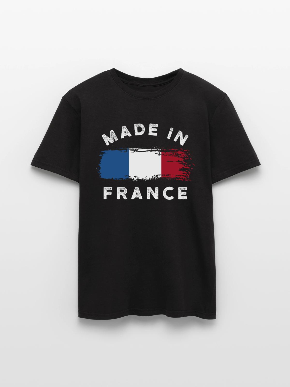T-shirt MADE IN FRANCE drapeau français