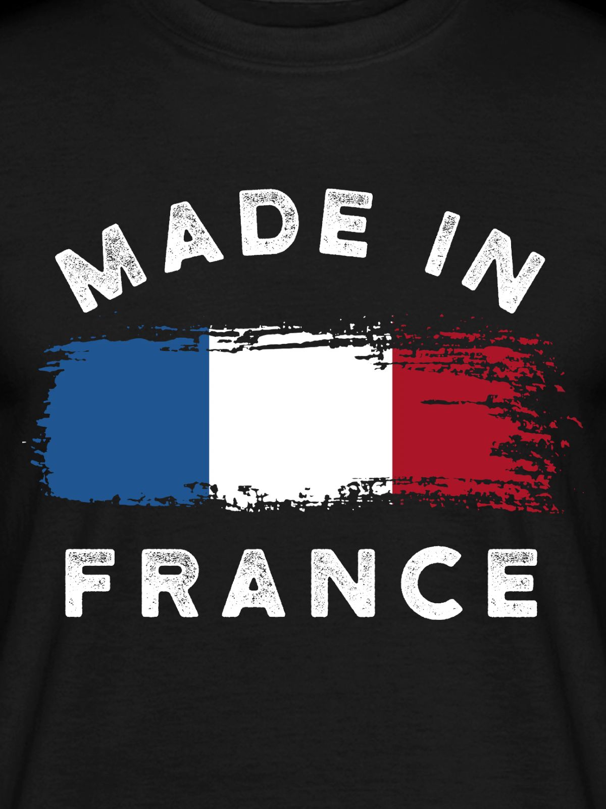 T-shirt MADE IN FRANCE drapeau français