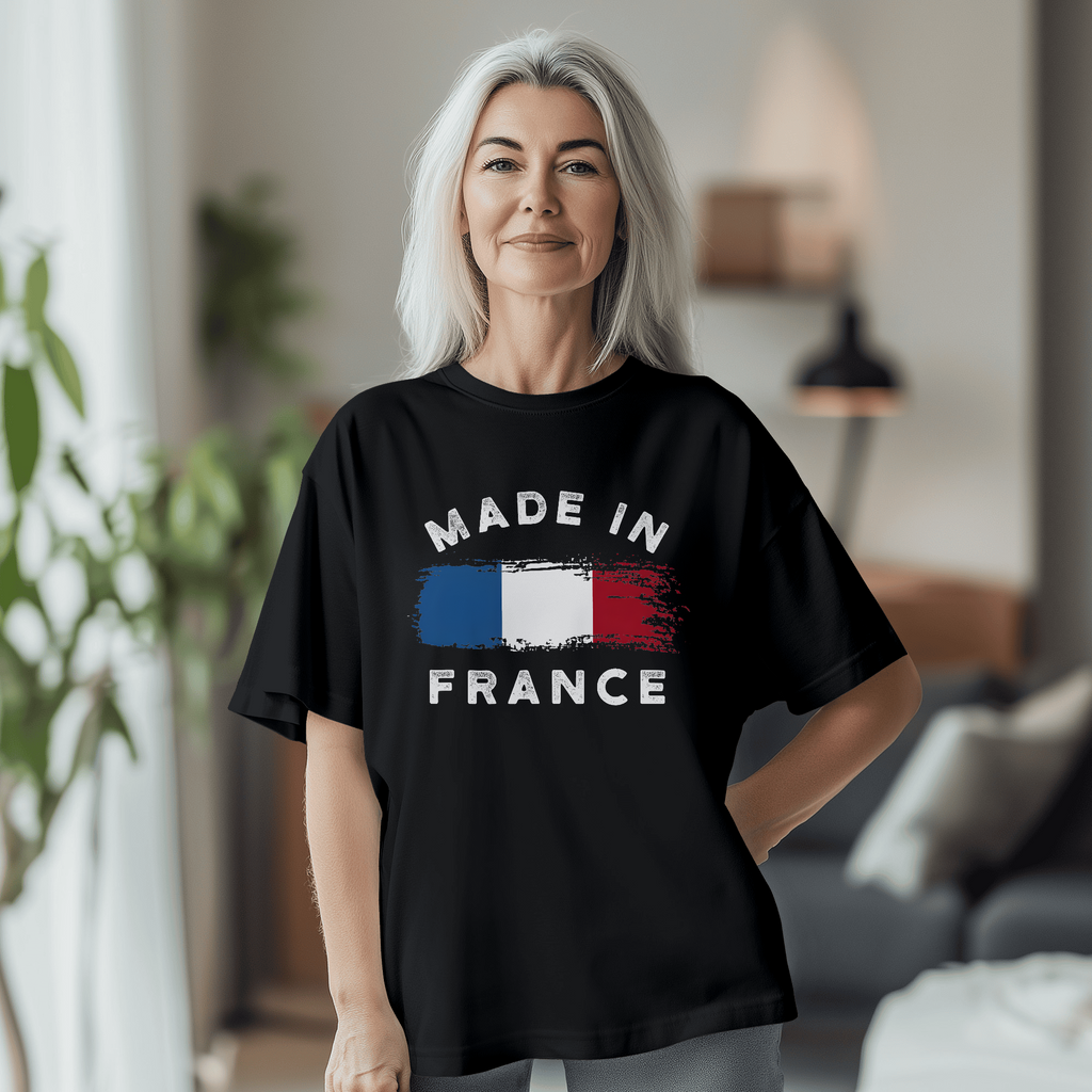 T-shirt MADE IN FRANCE drapeau français