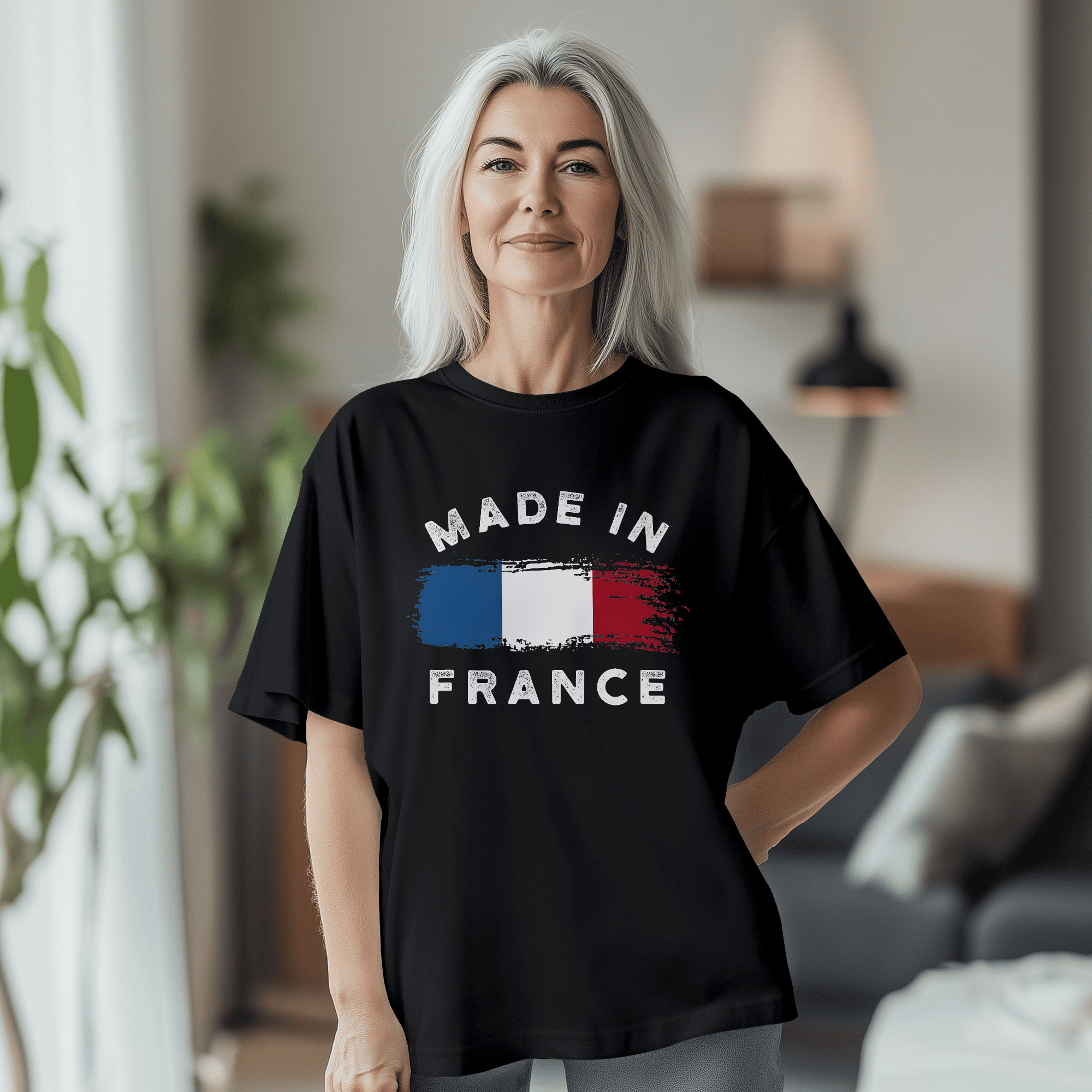T-shirt MADE IN FRANCE drapeau français