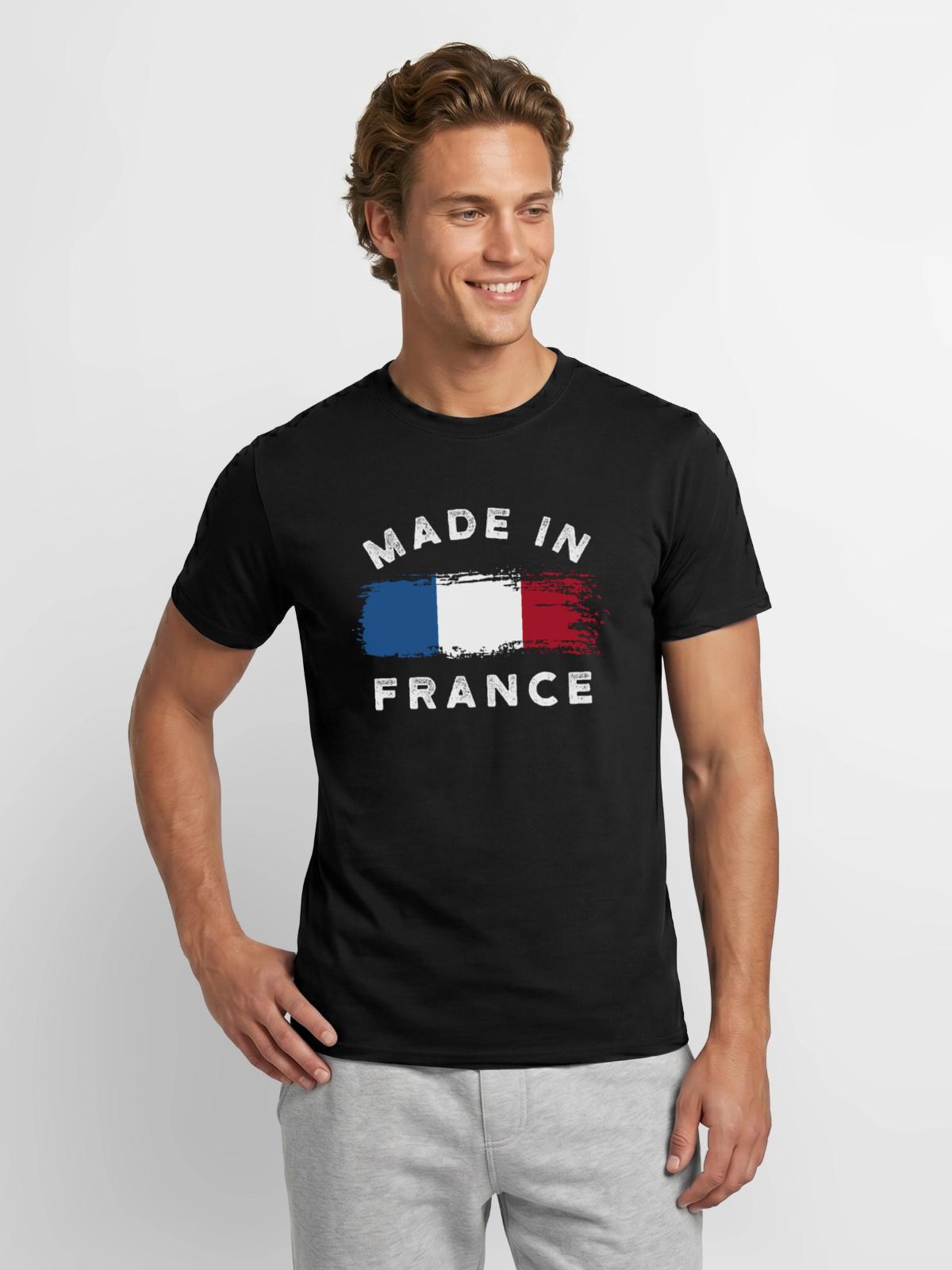 T-shirt MADE IN FRANCE drapeau français