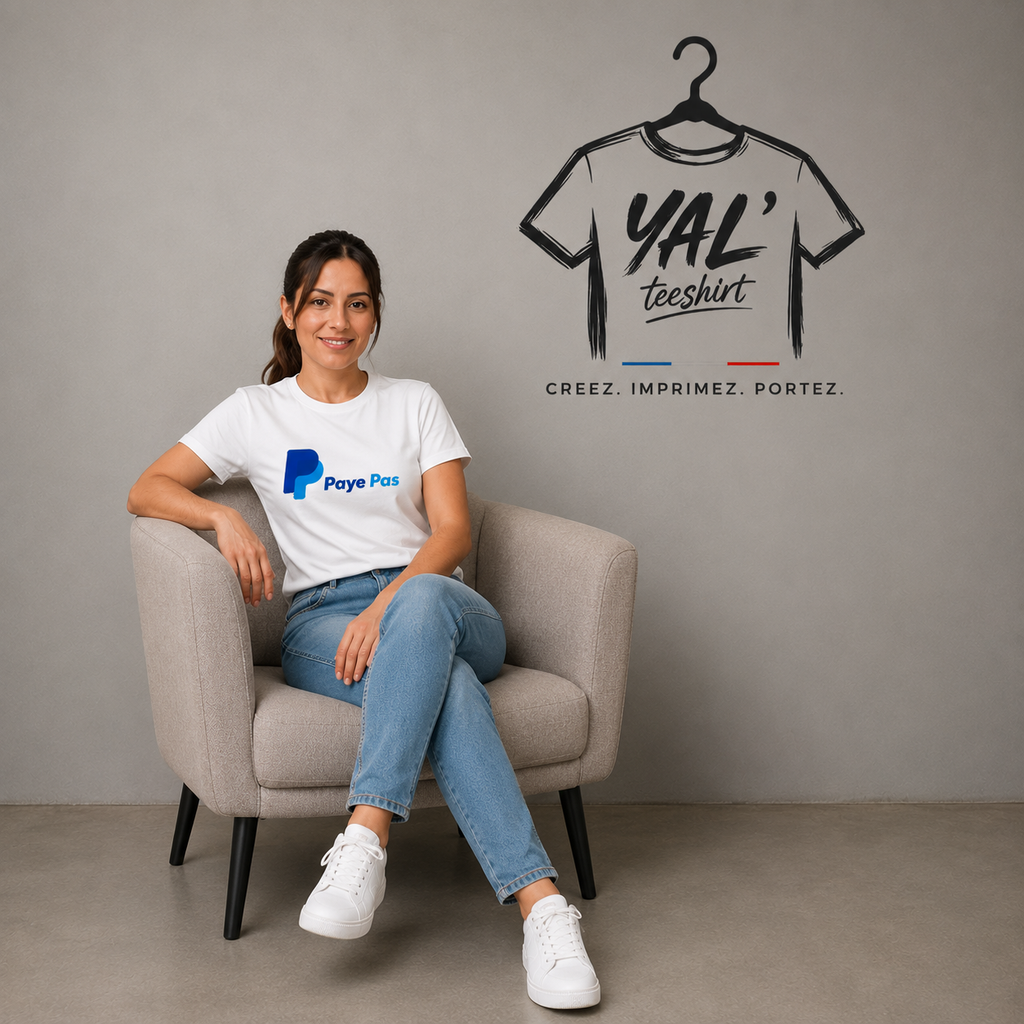 T-shirt PAYE PAS - PAYPAL