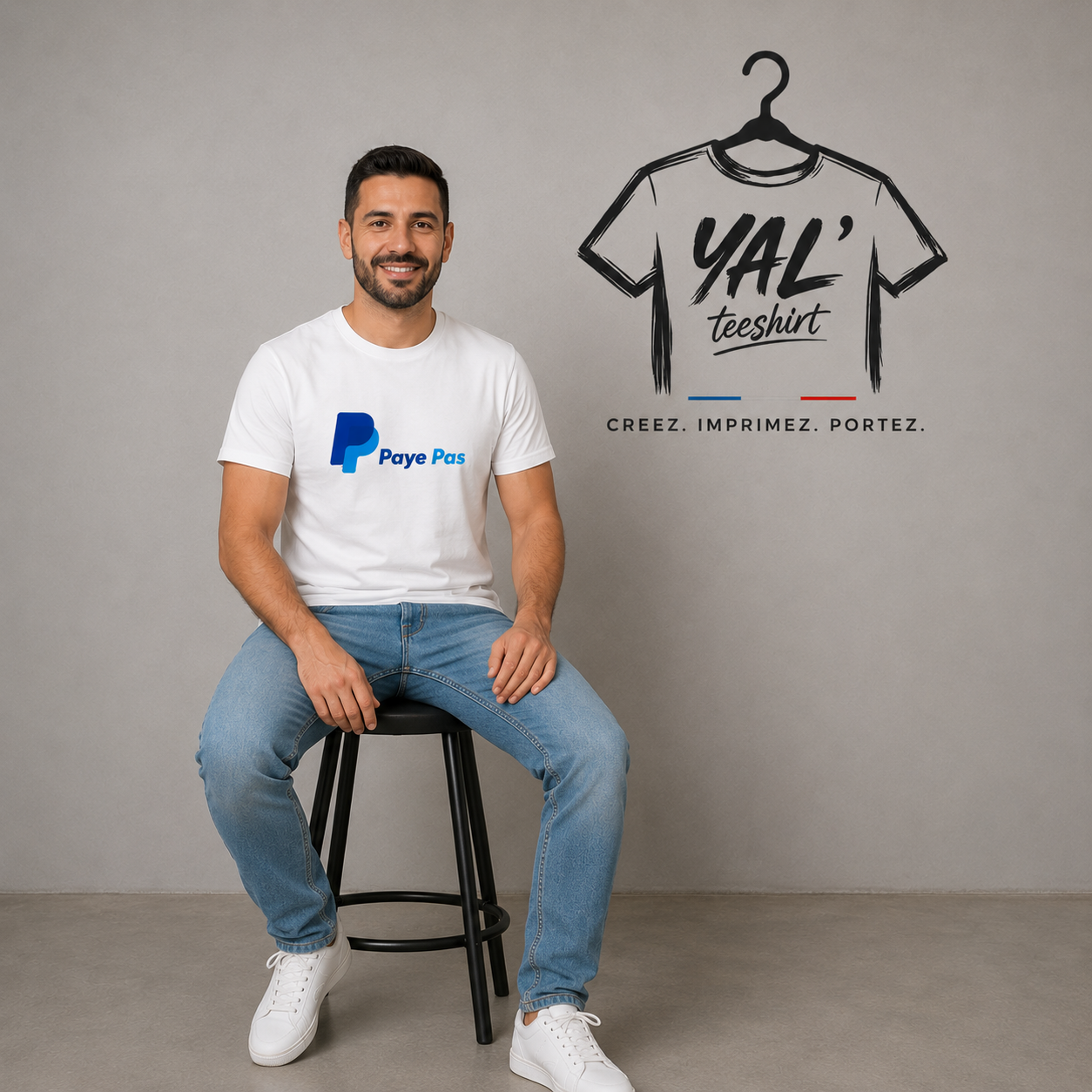 T-shirt PAYE PAS - PAYPAL
