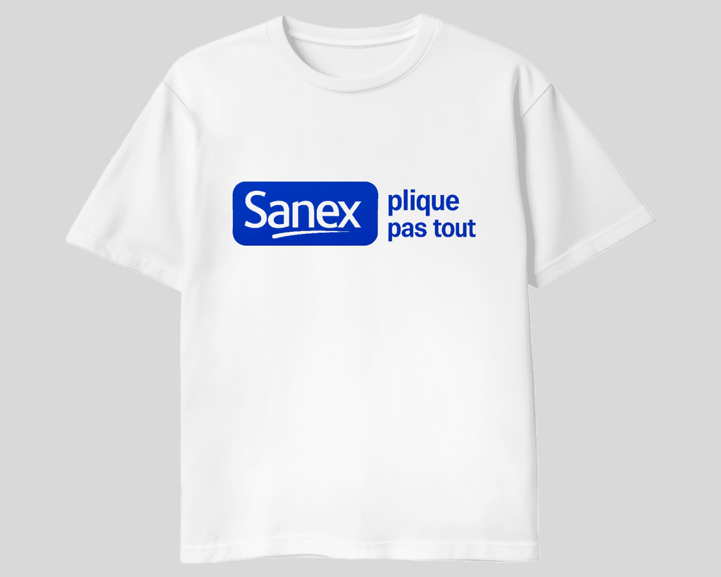 T-shirt SANEX plique pas tout - SANEX