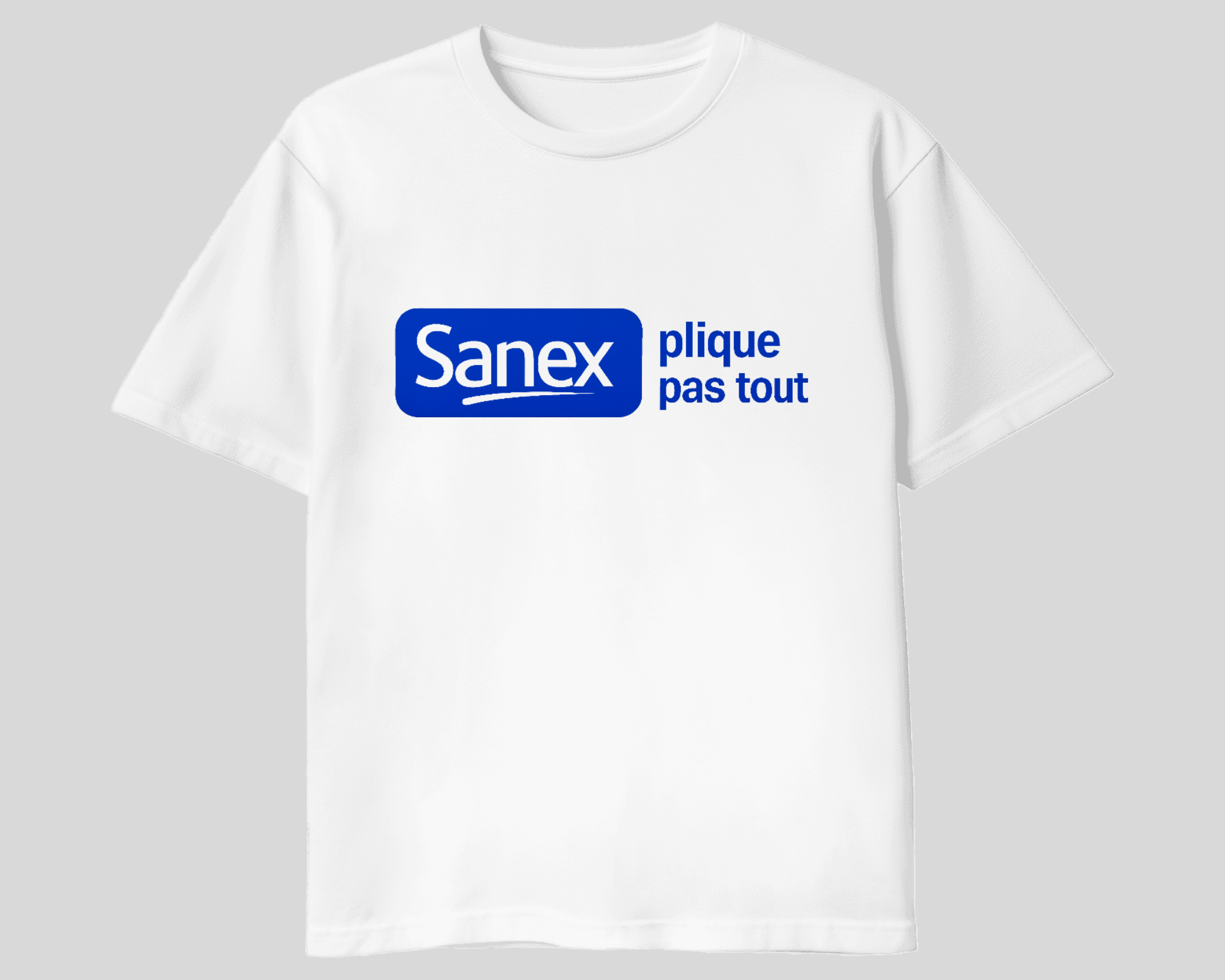 T-shirt SANEX plique pas tout - SANEX