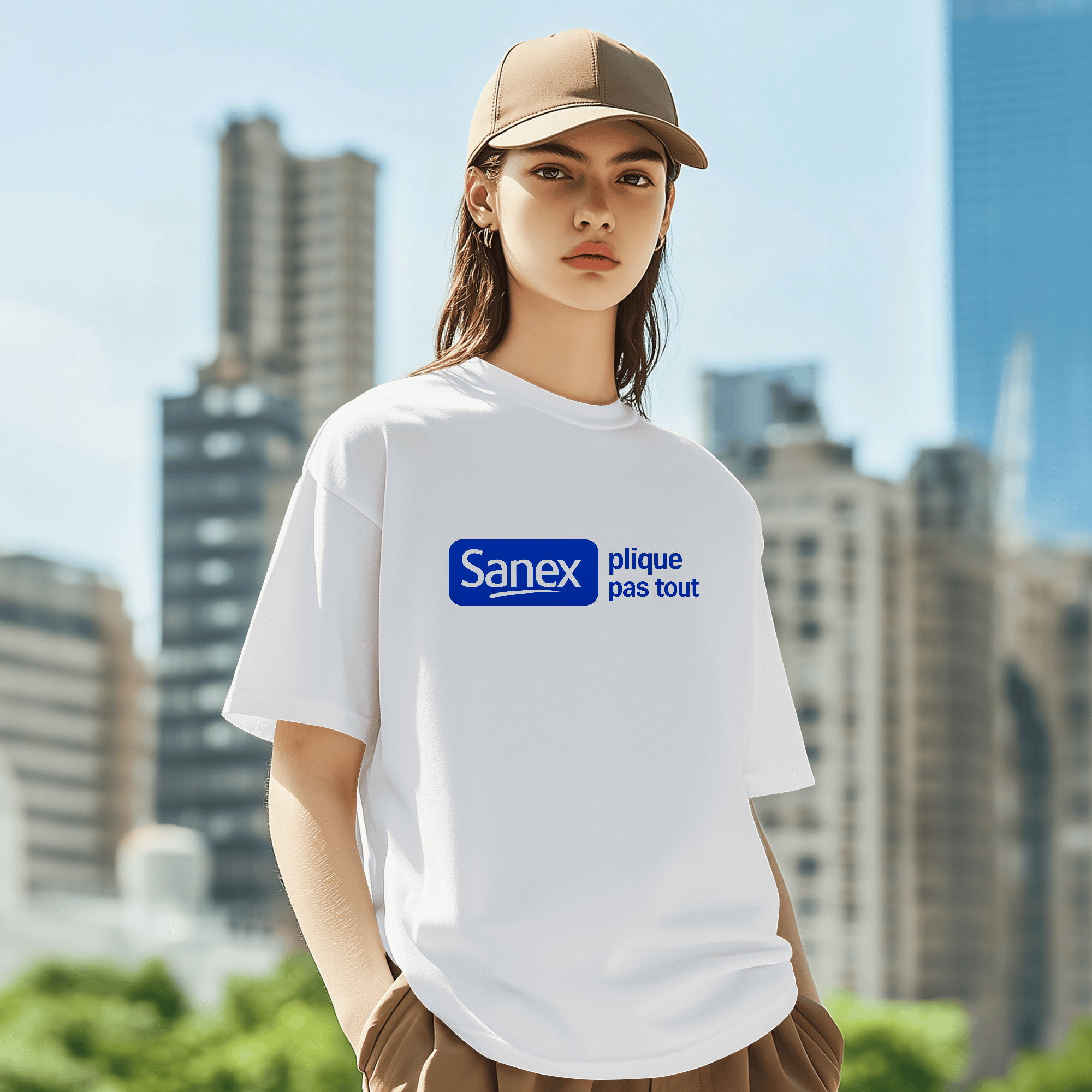 T-shirt SANEX plique pas tout - SANEX