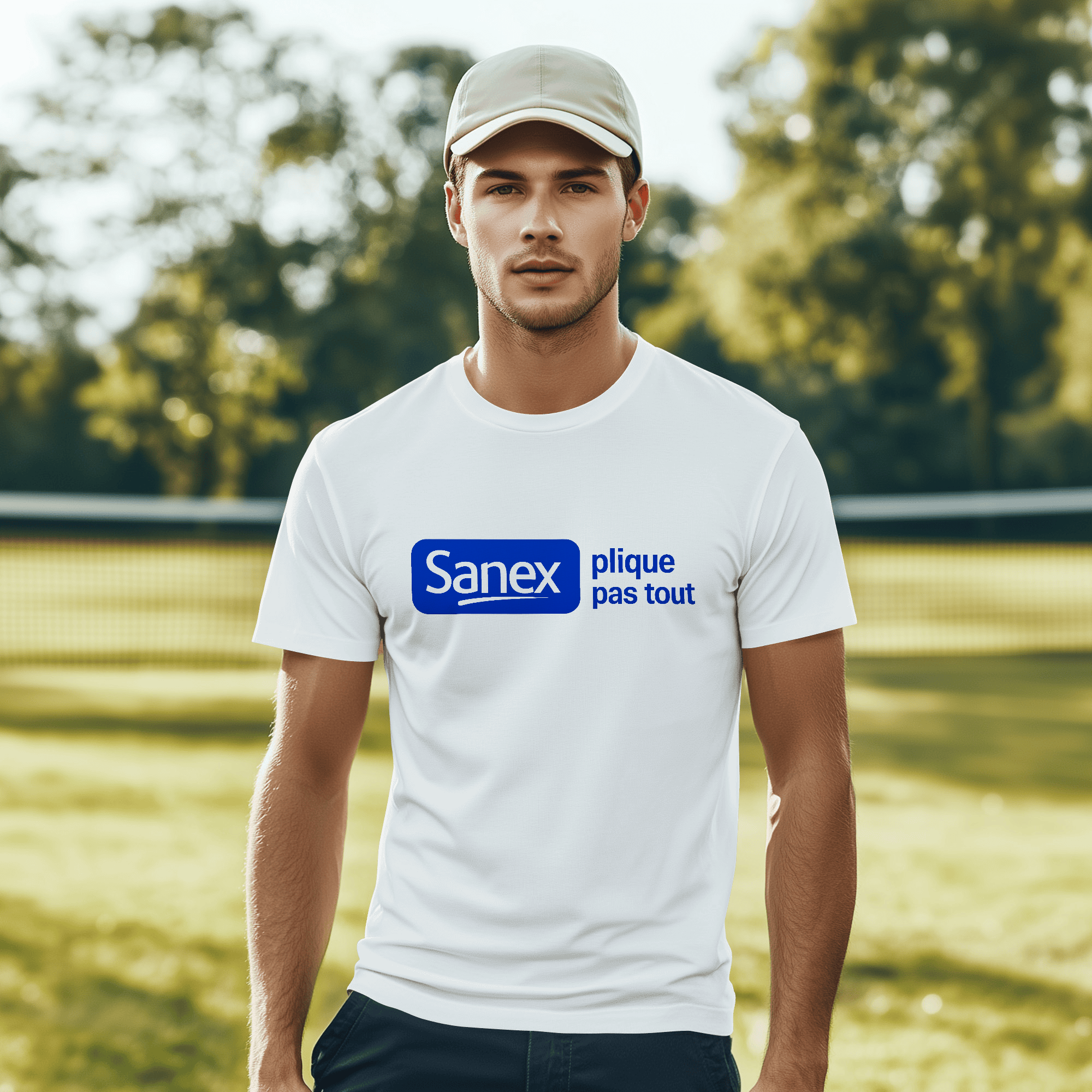T-shirt SANEX plique pas tout - SANEX