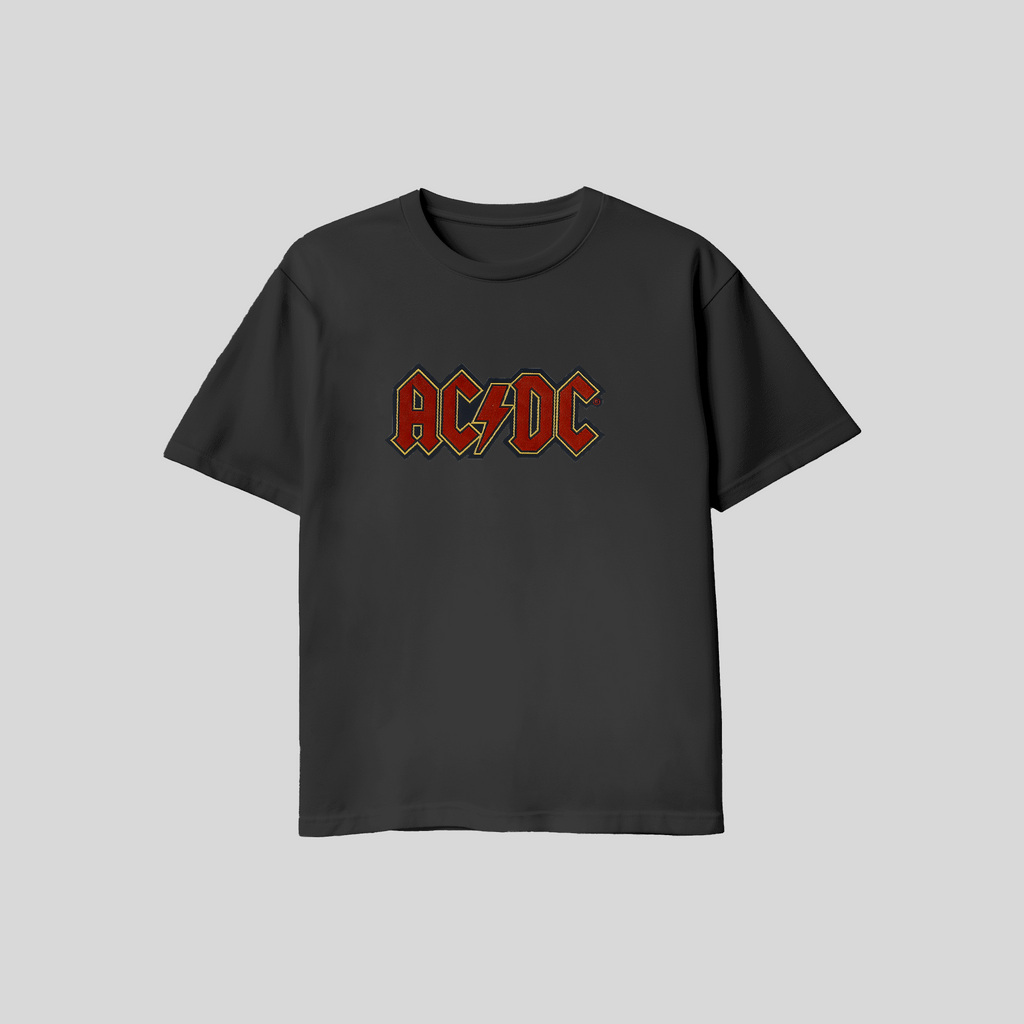 T-shirt ACDC effet tissu