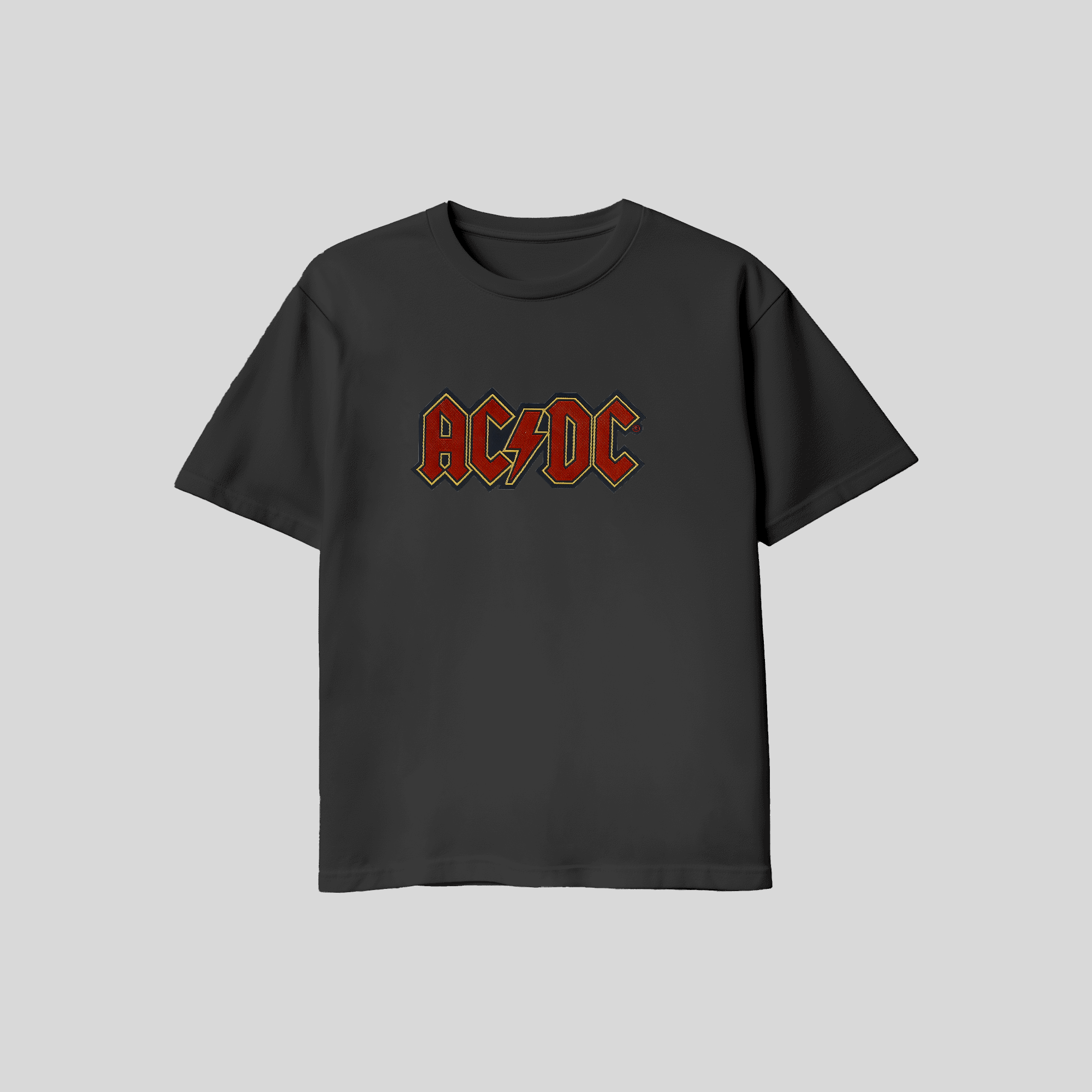 T-shirt ACDC effet tissu