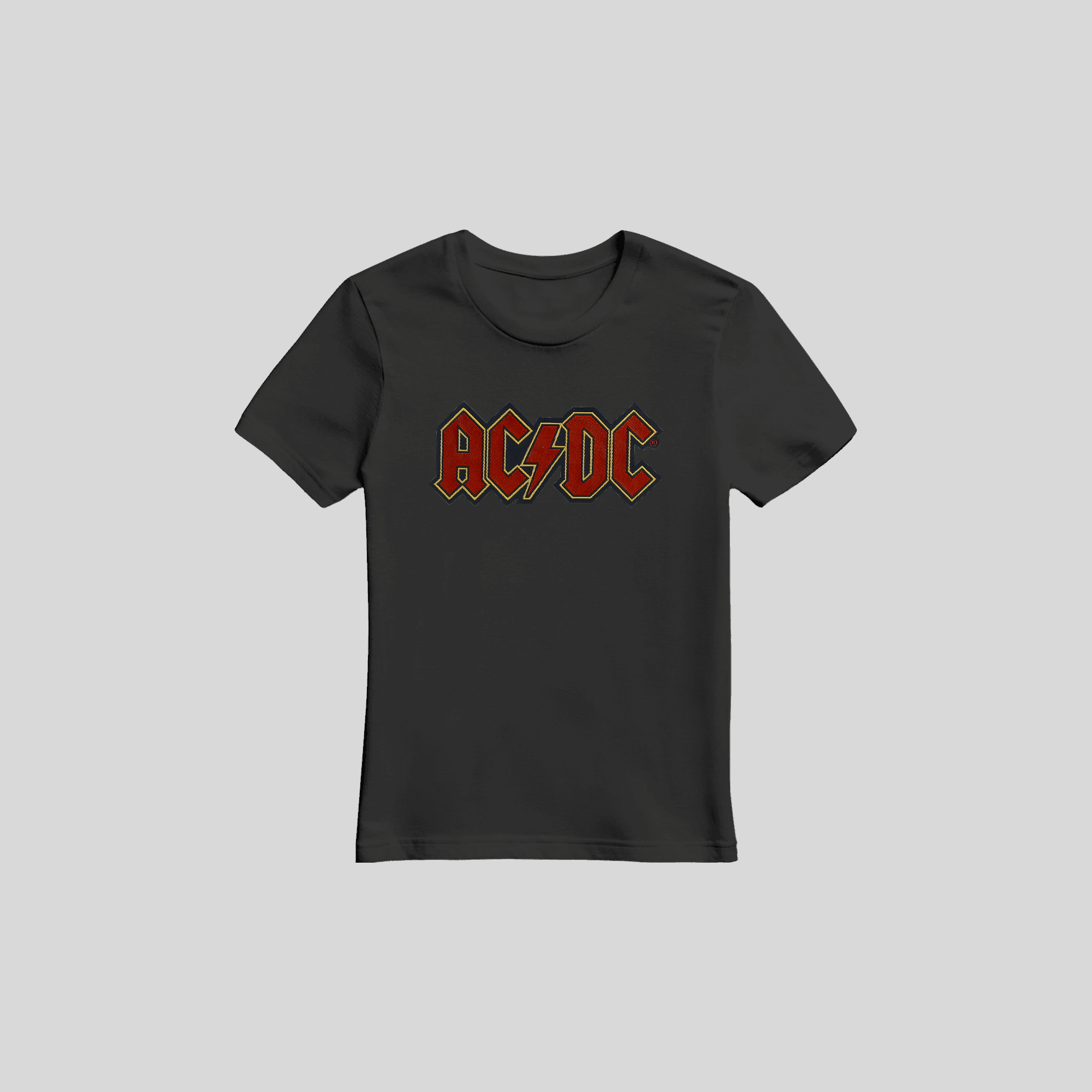 T-shirt ACDC effet tissu