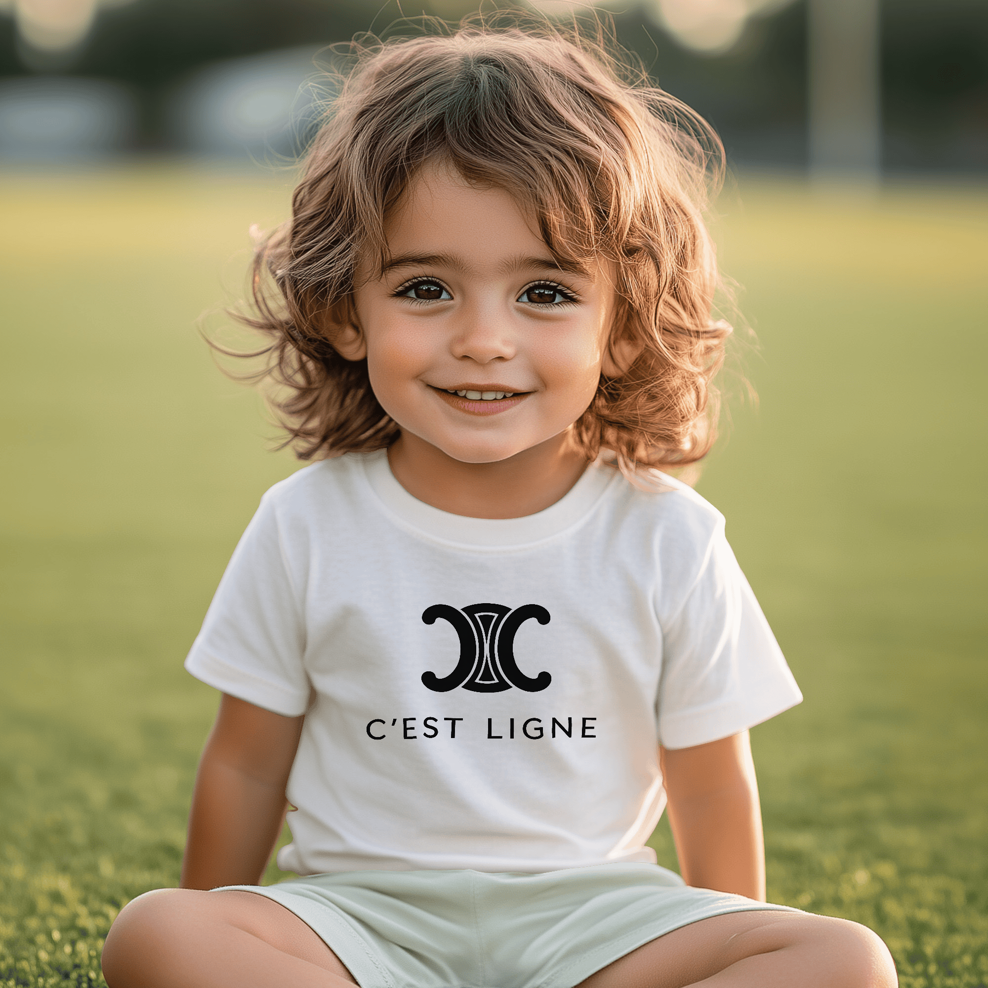 T-shirt C'EST LIGNE - CELINE