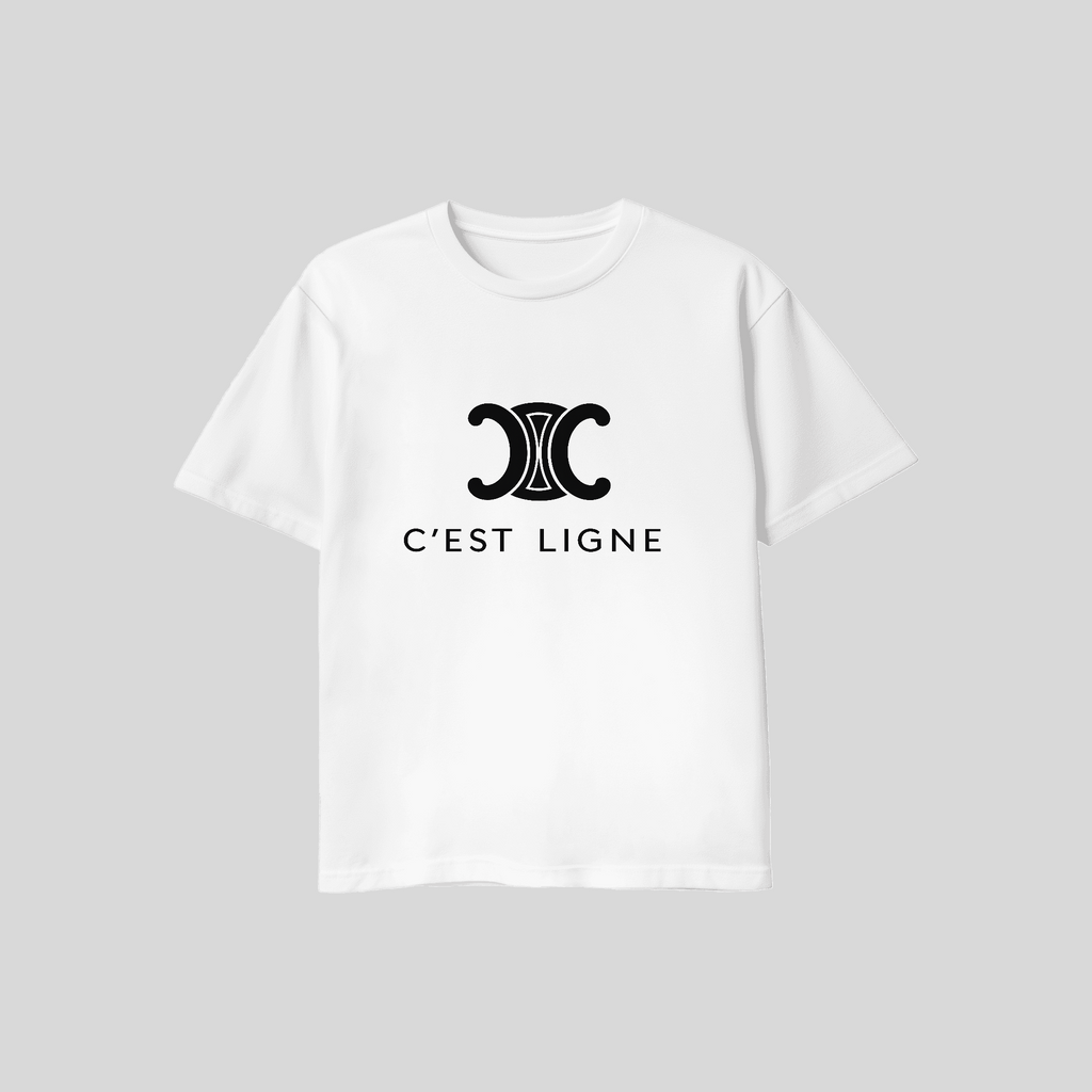 T-shirt C'EST LIGNE - CELINE