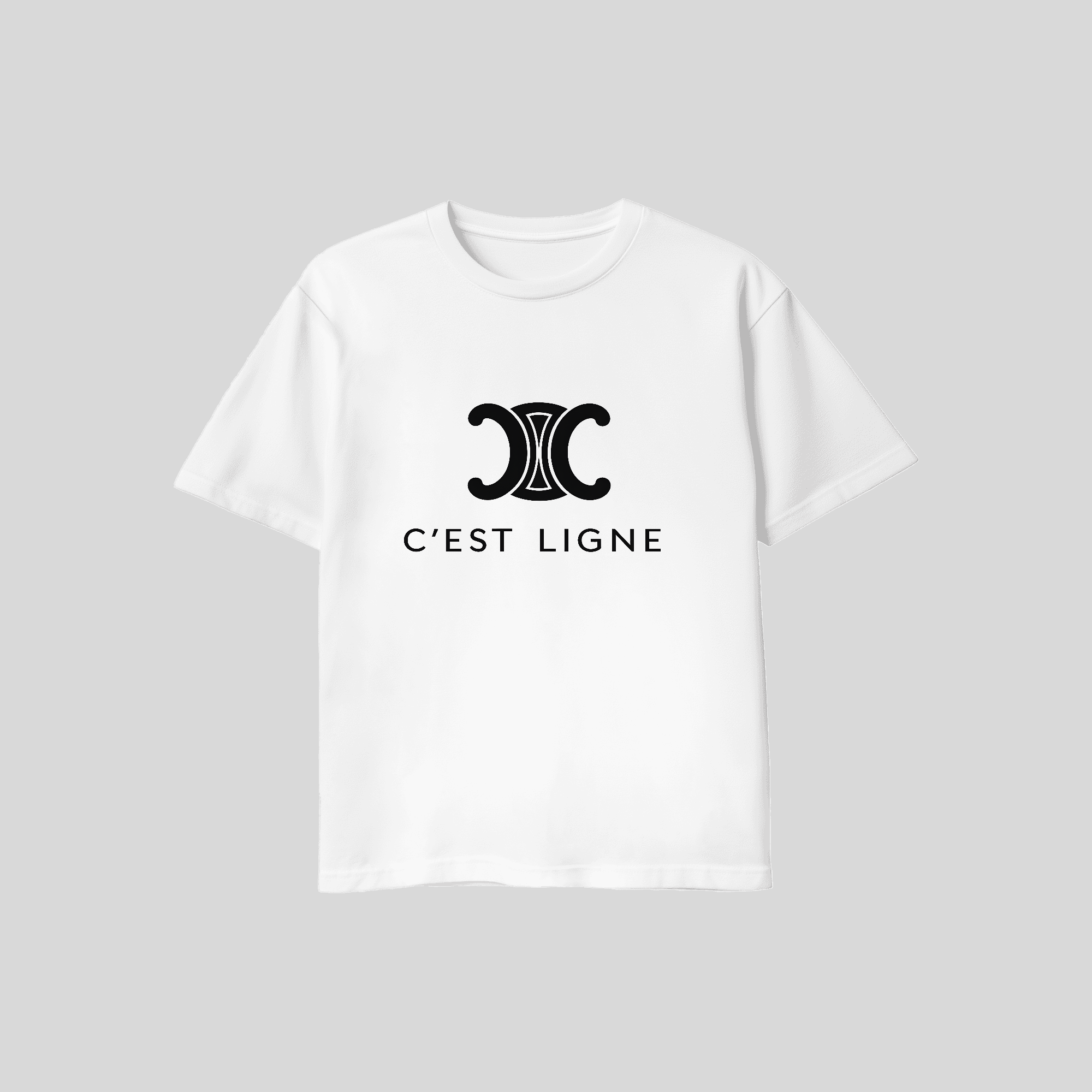 T-shirt C'EST LIGNE - CELINE