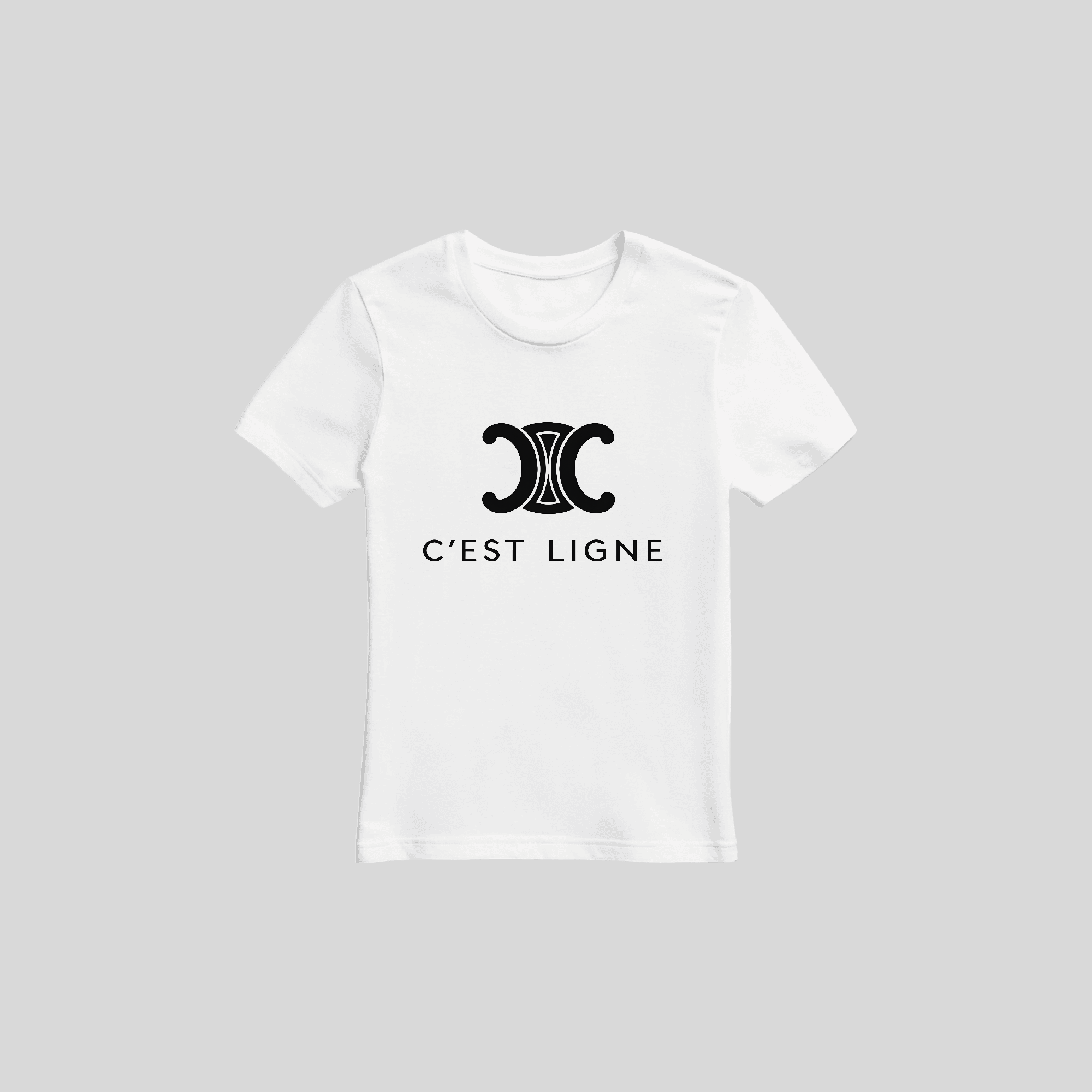T-shirt C'EST LIGNE - CELINE