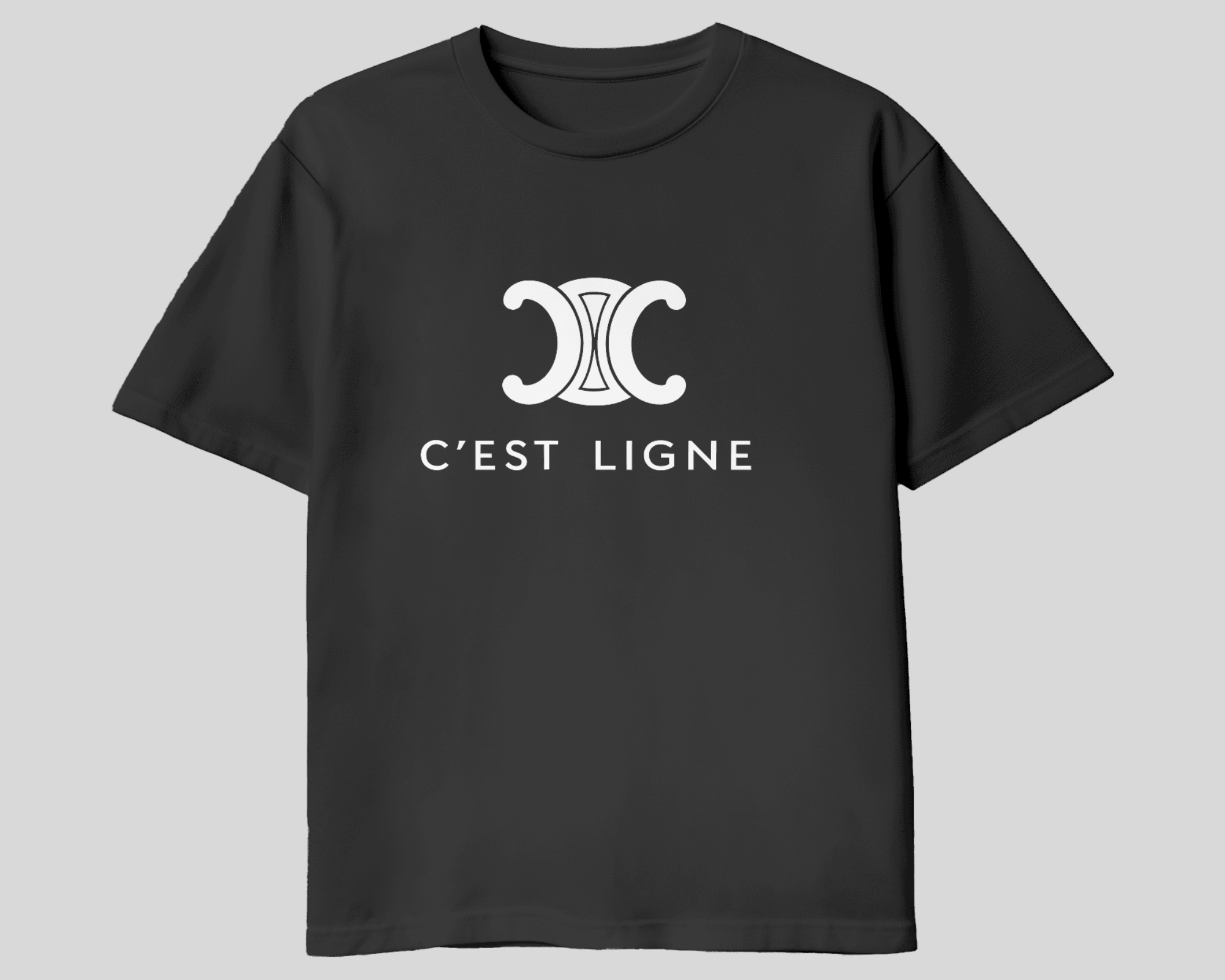 T-shirt C'EST LIGNE - CELINE