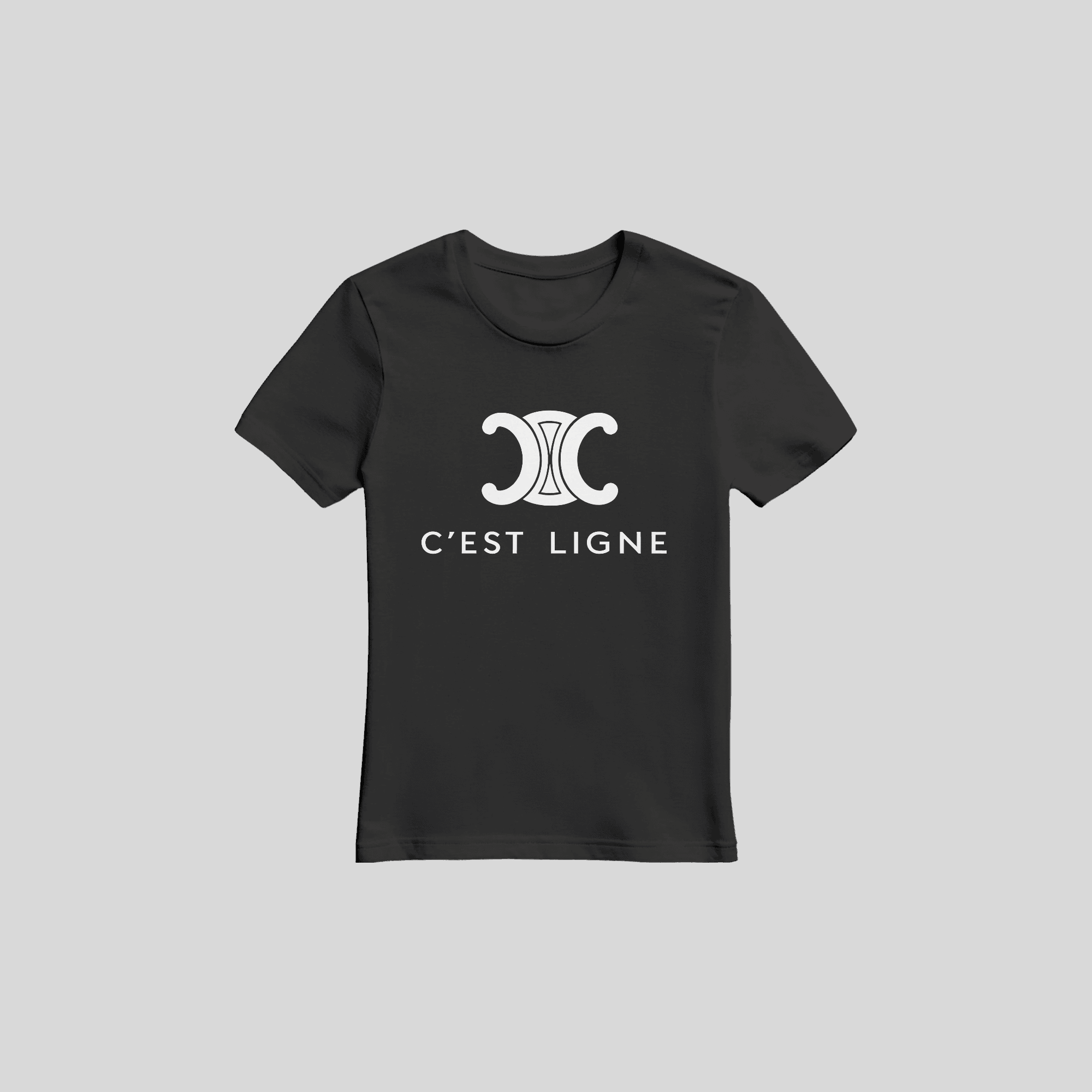 T-shirt C'EST LIGNE - CELINE