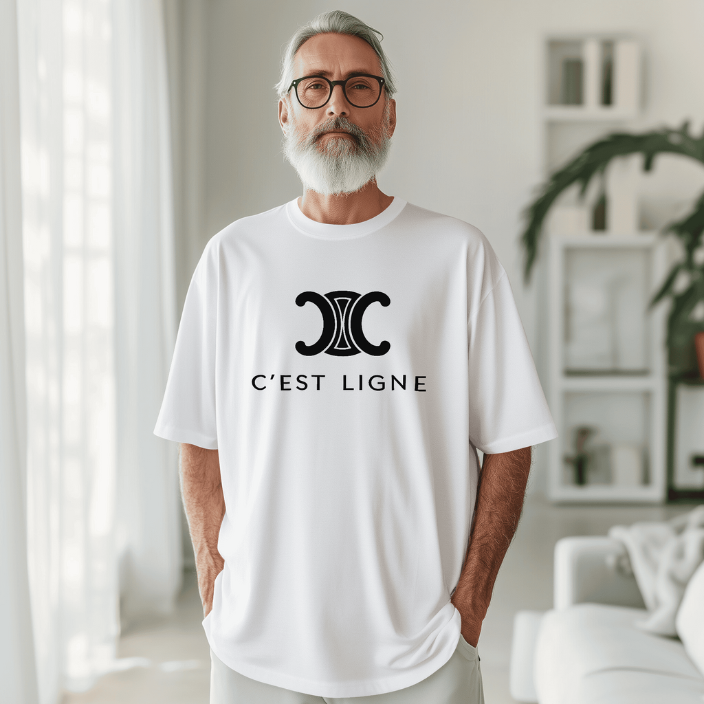 T-shirt C'EST LIGNE - CELINE