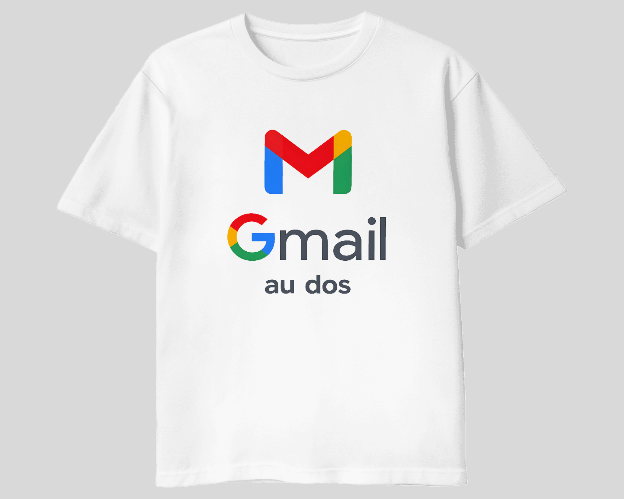 T-shirt Gmail au dos - Gmail