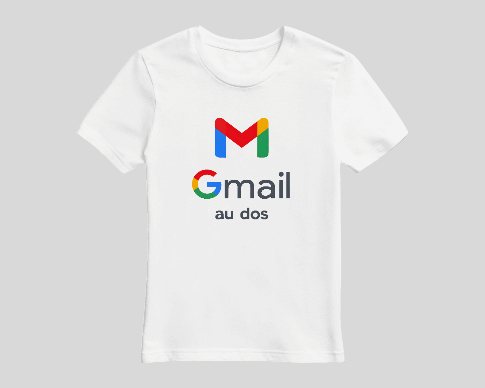 T-shirt Gmail au dos - Gmail