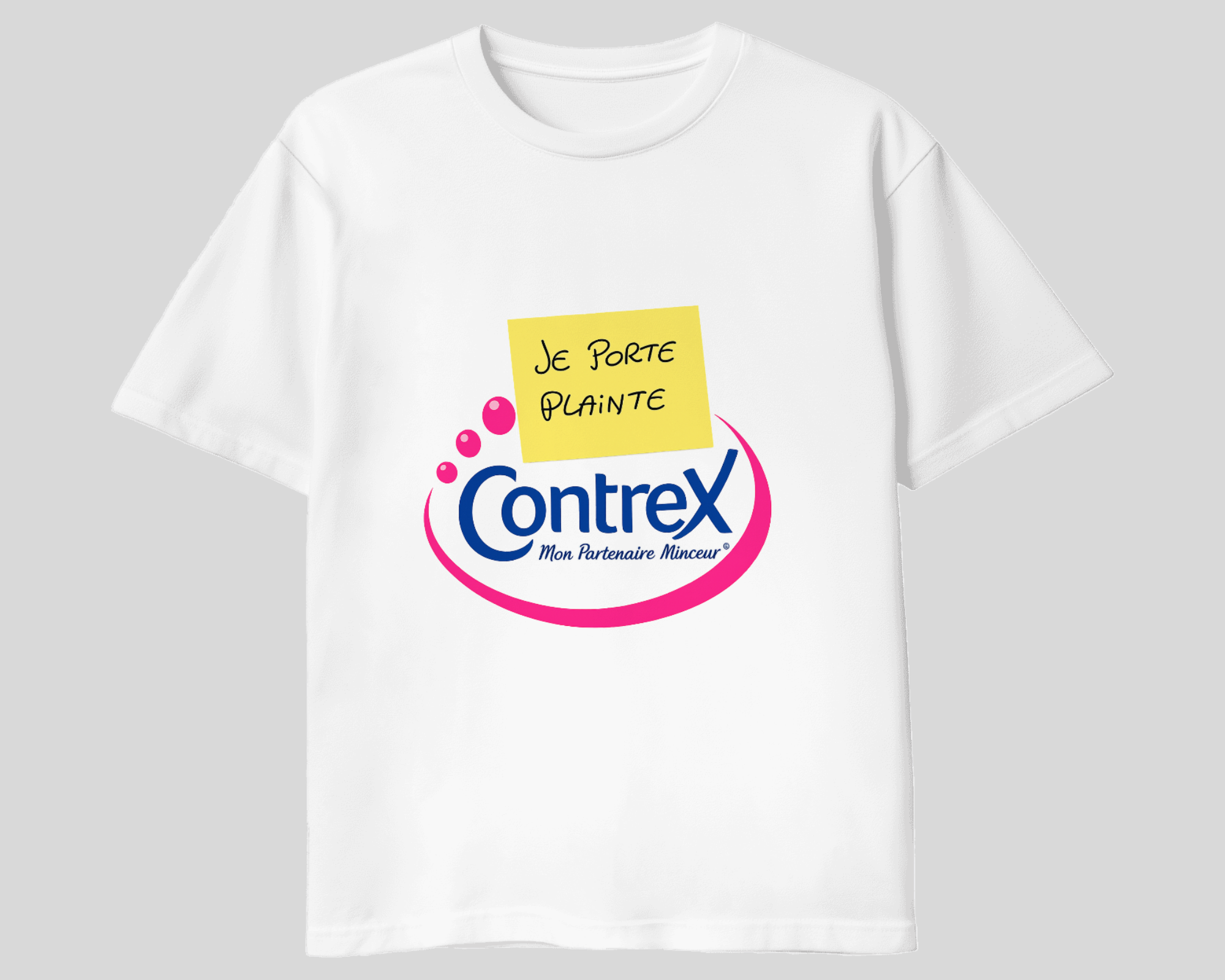 T-shirt Je porte plainte contre X - ContreX