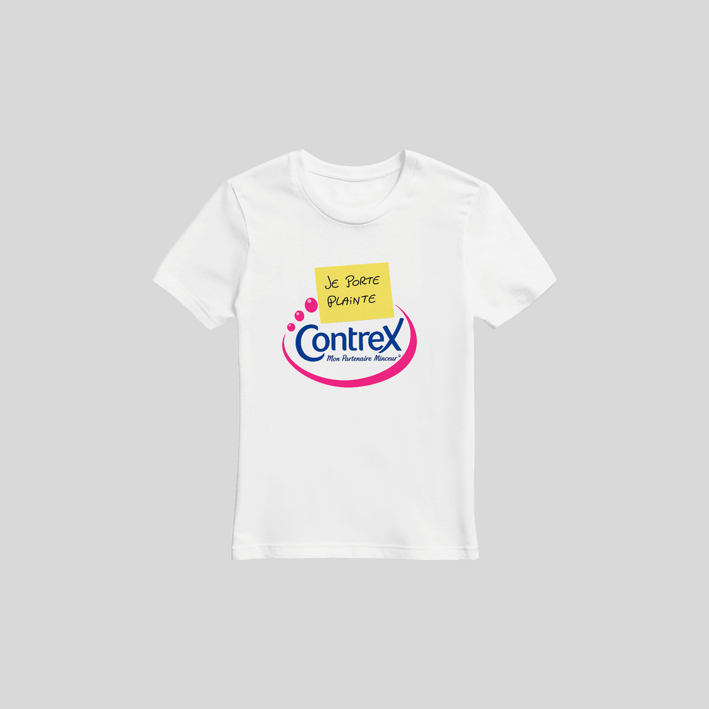 T-shirt Je porte plainte contre X - ContreX