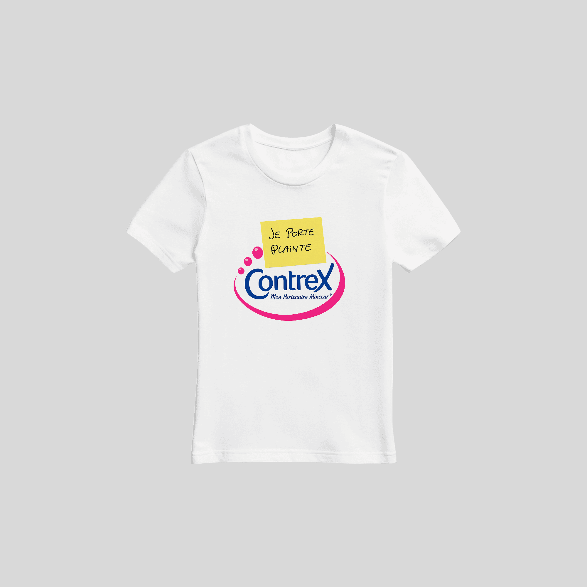 T-shirt Je porte plainte contre X - ContreX
