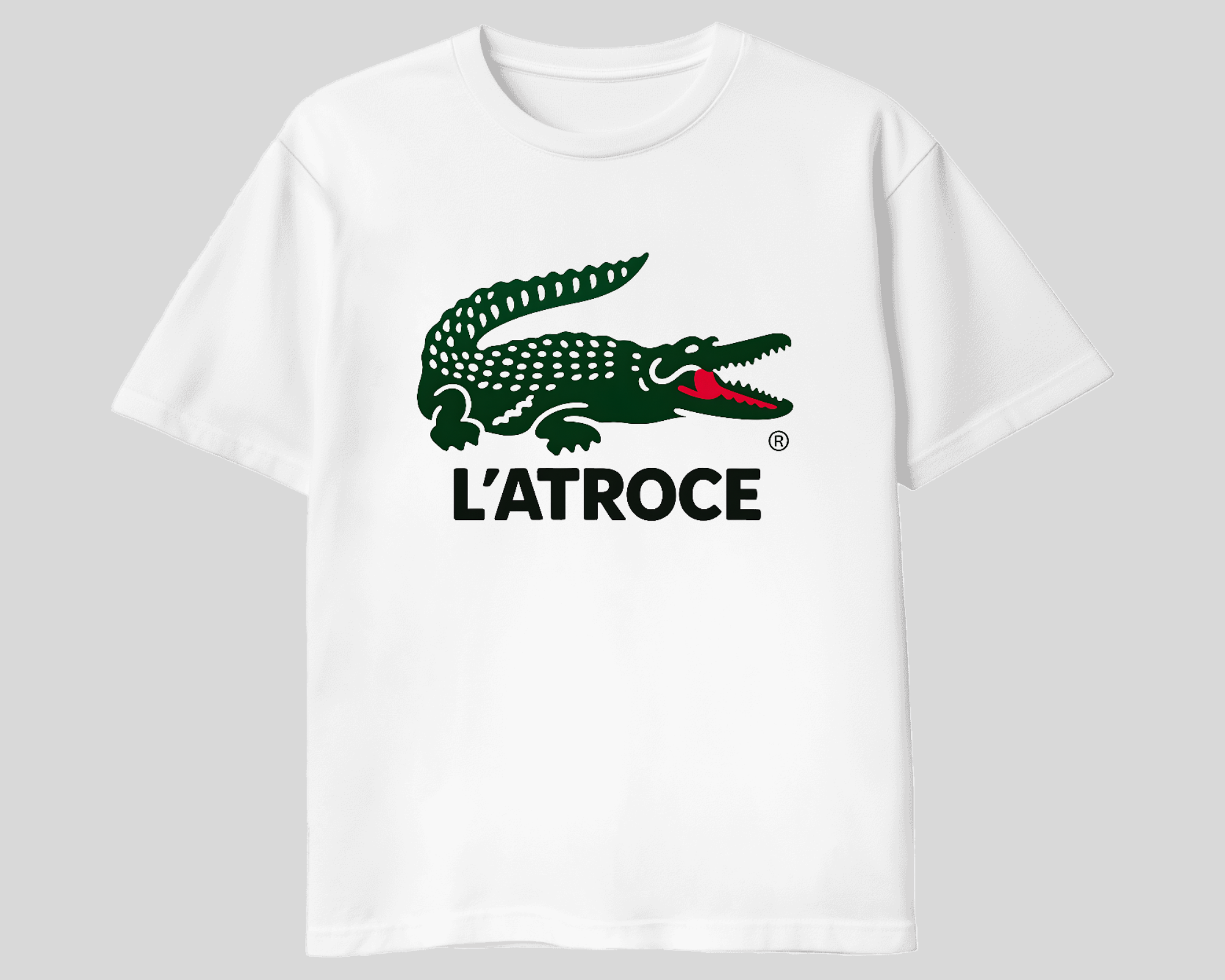 T-shirt L'ATROCE - LACOSTE