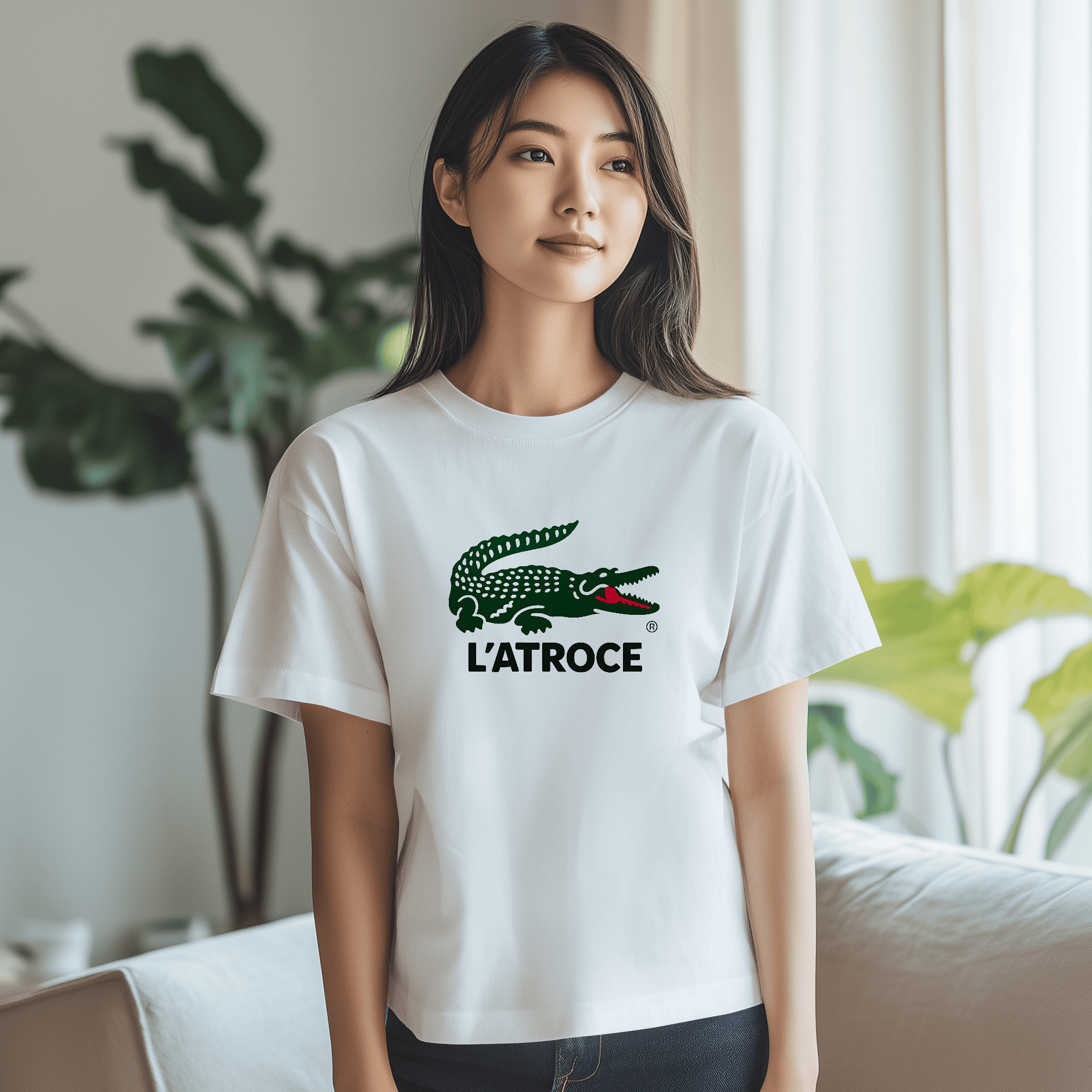 T-shirt L'ATROCE - LACOSTE
