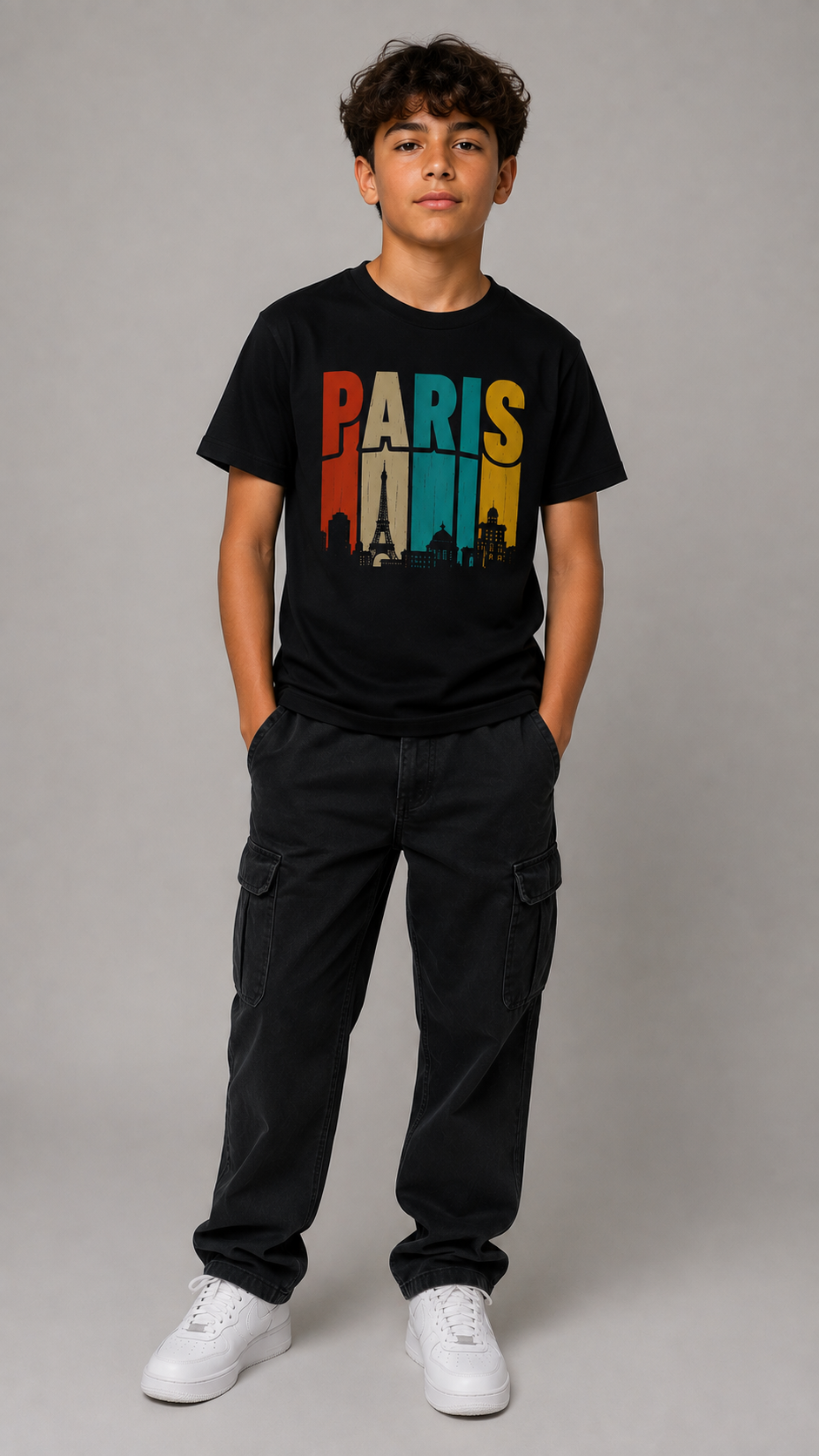 T-shirt PARIS – Skyline Vintage
