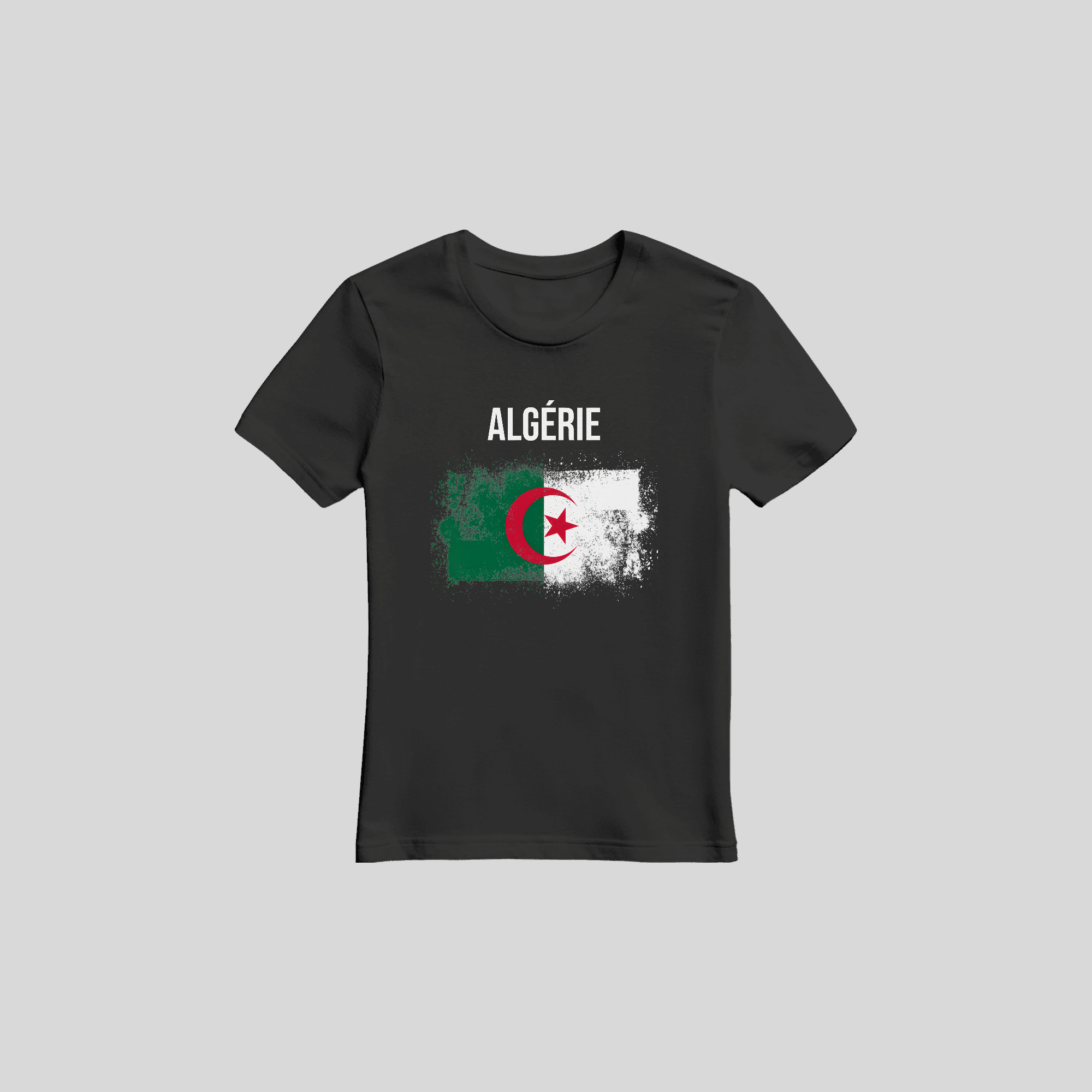 T-shirt drapeau Algérie