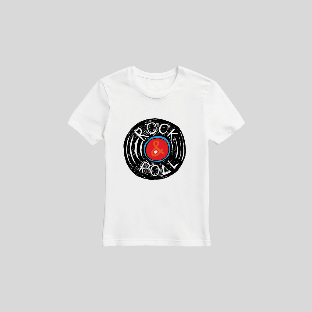 T-shirt Vinyle ROCK & ROLL