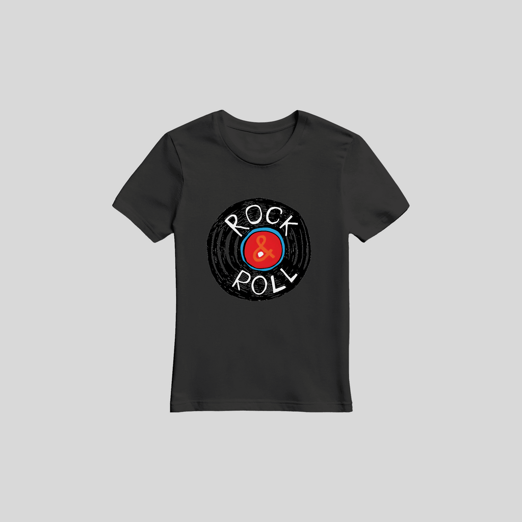 T-shirt Vinyle ROCK & ROLL
